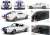フォード マスタング シェルビー GT500 (ホワイト/ブルーライン) (ミニカー) 商品画像2