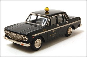 Fine Model Toyopet Crown Nikkoren Owner-Driver Taxi Type 1965 (Black) (Diecast Car)