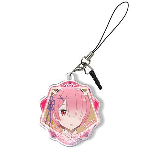 [Re: Life in a Different World from Zero] Acrylic Earphone Jack Accessory Design 04 (Ram) (Anime Toy)