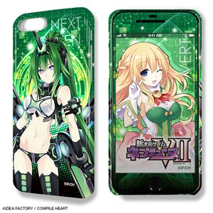 デザジャケット 「新次元ゲイム ネプテューヌVII」 iPhone 7 Plus ケース&保護シート デザイン04 (ベール) (キャラクターグッズ)