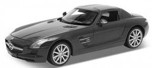 Mercedes-Benz SLS AMG (Mat Black) (Diecast Car)