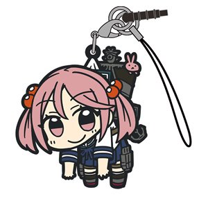 Kantai Collection Sazanami Tsumamare Strap (Anime Toy)