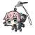 Kantai Collection Shiranui Tsumamare Strap (Anime Toy) Item picture1