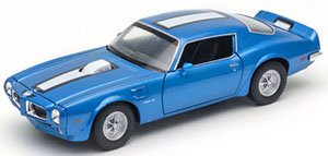 Pontiac Firebird Transom 1972 (Blue) (Diecast Car)