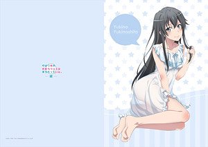 My Teen Romantic Comedy Snafu Too! [Draw for a Specific Purpose] Loungewear A4 Clear File Yukino (Anime Toy)