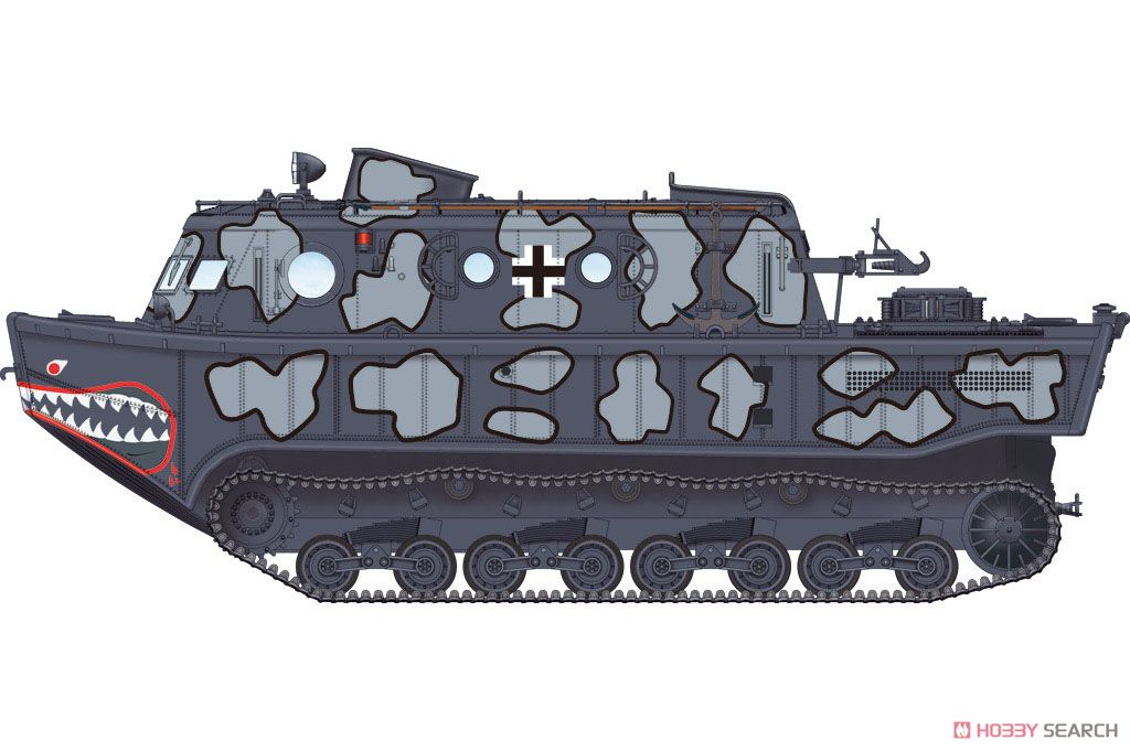 ドイツ LWS 水陸両用トラクター中期型 (プラモデル) その他の画像1