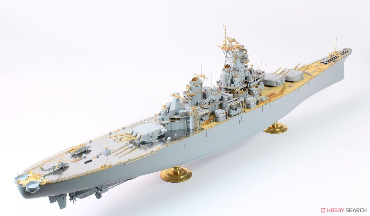 Detail Up Set For Uss Missouri Bb 63 1991 For Tamiya New Jersey
