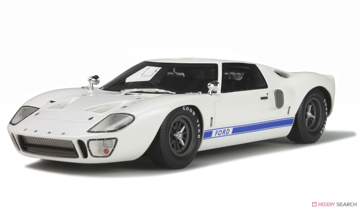 Ford GT40 Mk.1 (White) (Diecast Car) Item picture1