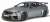 メルセデスベンツ C63 AMG ブラックシリーズ (マットシルバー) (ミニカー) 商品画像1