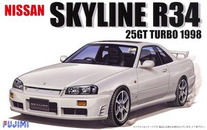 R34 スカイライン 25GT ターボ1998 (プラモデル)