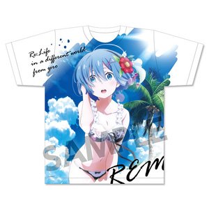 Re:ゼロから始める異世界生活 フルグラフィックTシャツ レム M (キャラクターグッズ)