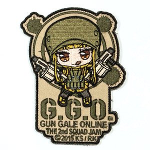 Sword Art Online Alternative Gun Gale Online G.G.O. The Second Squad Jam  Fukajiro Velcro Wappen (Anime Toy) - HobbySearch Anime Goods Store