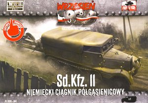 独・3トンハーフトラックSd.kfz.11 (プラモデル)