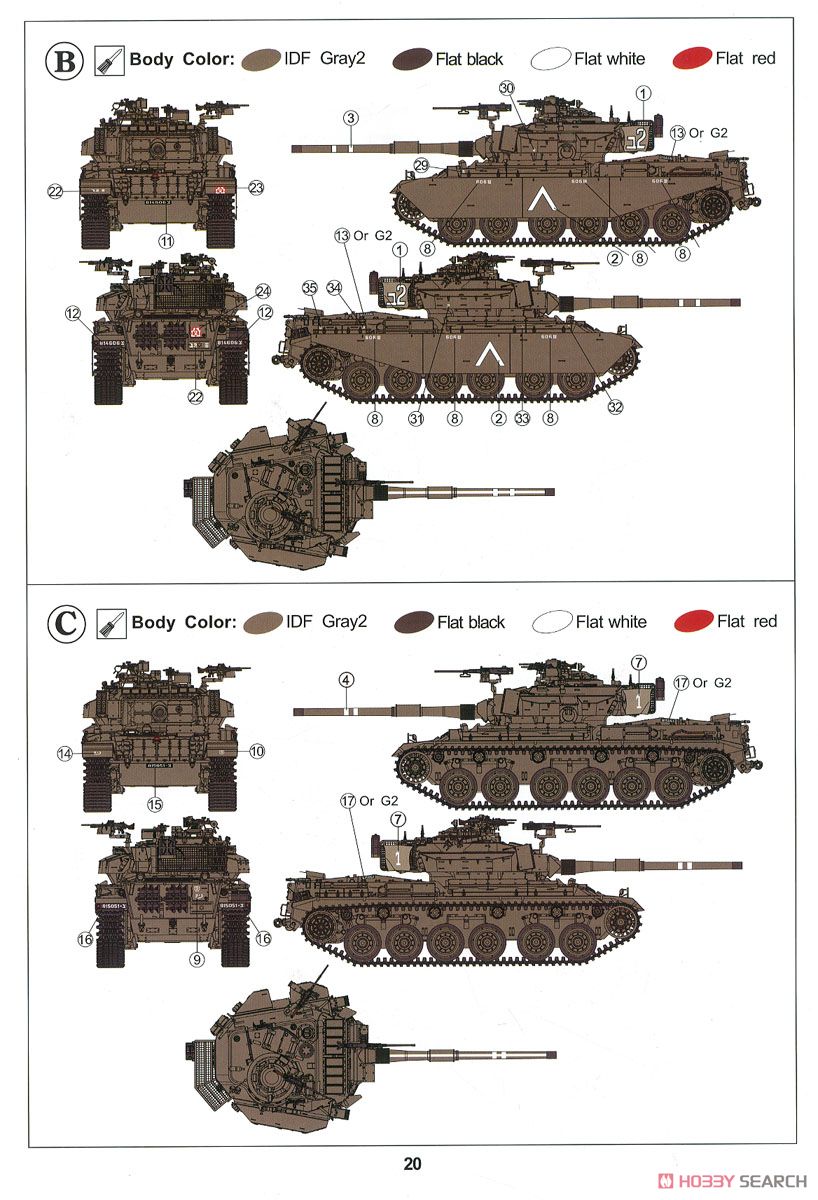 IDF ショットカル ギメル 「ガリラヤ平和作戦」 (プラモデル) 塗装3