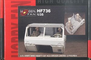 U.S. Army M983 Hemtt OIF ACU Driver Crews - 2 Figures (Plastic model)