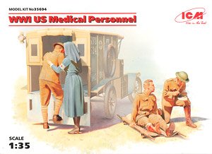 WWI アメリカ衛生兵 (プラモデル)