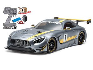XB MERCEDES-AMG GT3 (TT-02シャーシ) (完成品) (ラジコン)