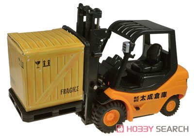 Mini Forklift Orange (RC Model) Item picture1