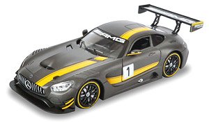 Mercedes Benz AMG GT3 Grey (Diecast Car)