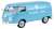 Volkawagen Type2 (T1) Derivery Van Dove Blue (Diecast Car) Item picture4