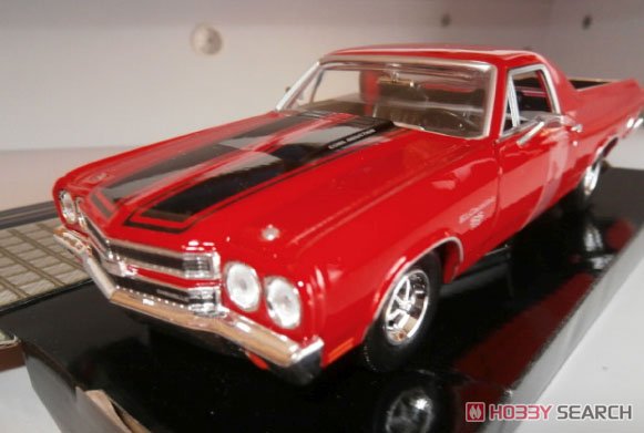 1970 Chevy EL Camino SS (Red) (Diecast Car) Item picture1