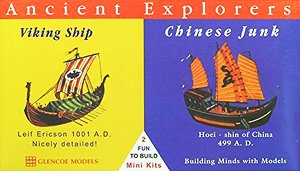 Viking Ship & Chinese Junk (Plastic model)
