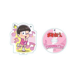 Osomatsu-san Charamyu Vol.3 Standing Acrylic Key Ring Todomatsu (Anime Toy)