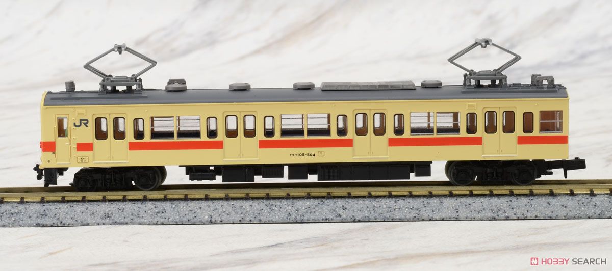 The Railway Collection J.R. Series 105 Sakurai Line / Wakayama Line (Unit P02, Wakayama Color) (2-Car Set) (Model Train) Item picture4