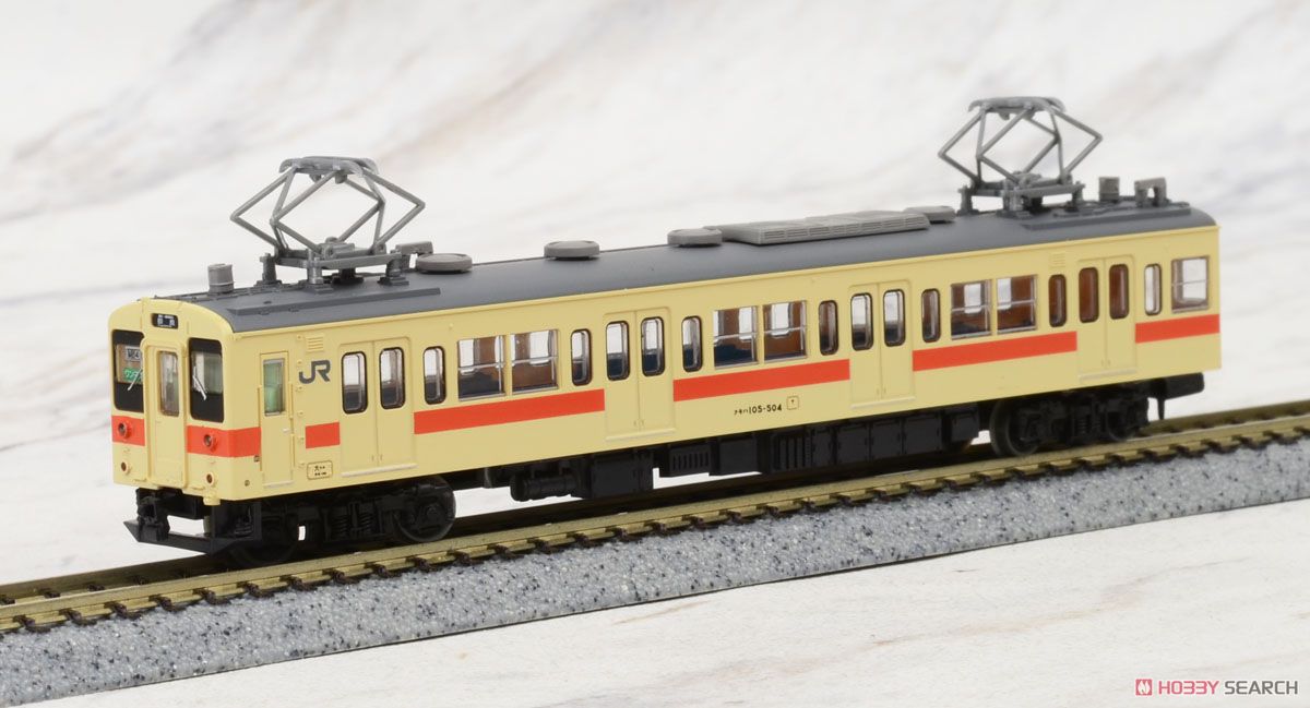 The Railway Collection J.R. Series 105 Sakurai Line / Wakayama Line (Unit P02, Wakayama Color) (2-Car Set) (Model Train) Item picture5