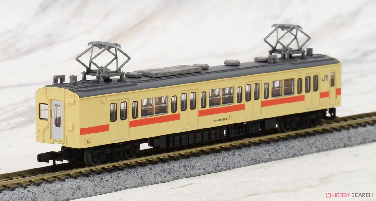 The Railway Collection J.R. Series 105 Sakurai Line / Wakayama Line (Unit P02, Wakayama Color) (2-Car Set) (Model Train) Item picture6