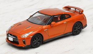 LV-N148a Nissan GT-R 2017 Model (Orange) (Diecast Car)