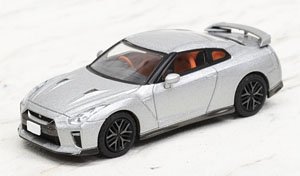 LV-N148b Nissan GT-R 2017 Model (Silver) (Diecast Car)