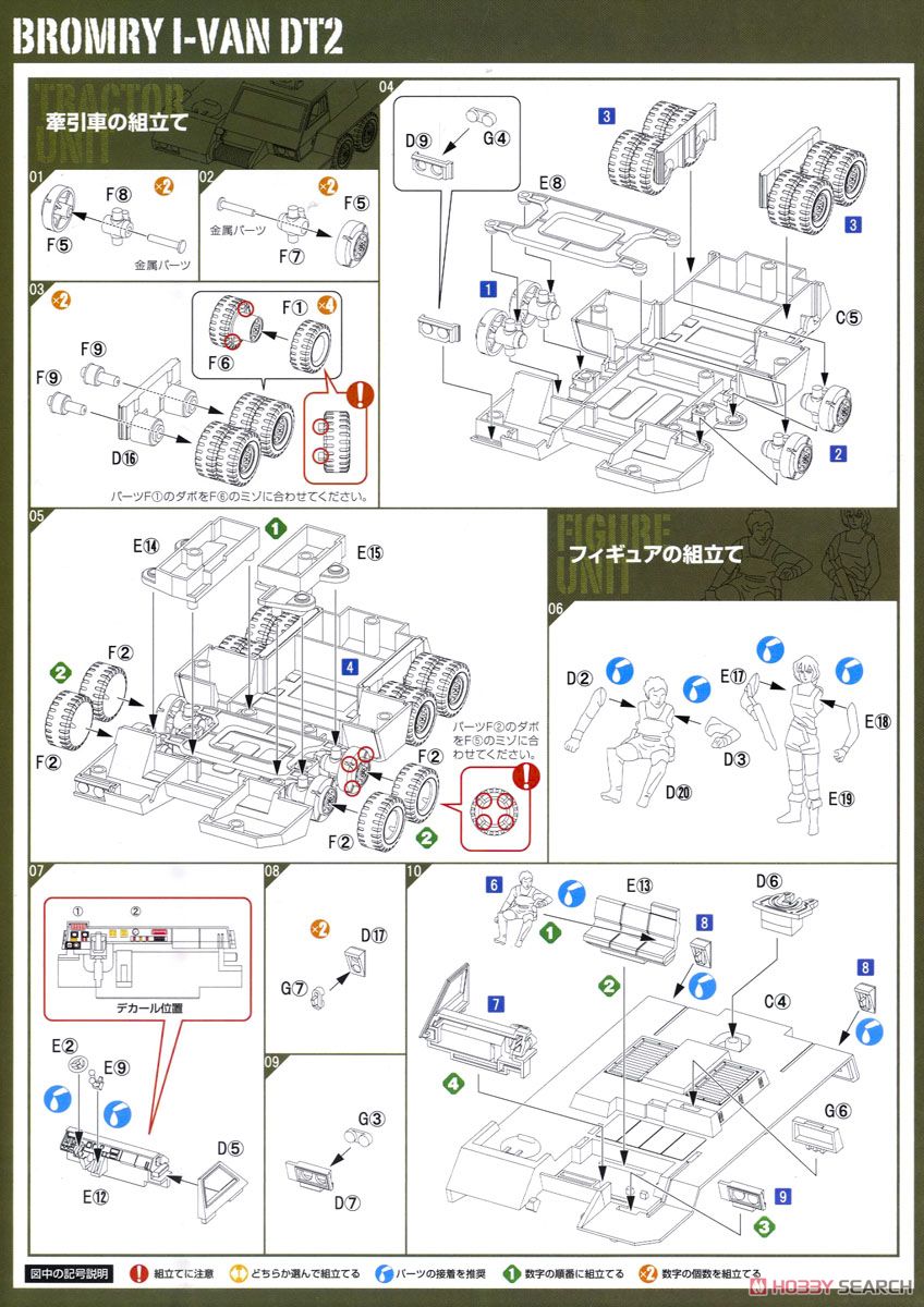 Bromry Eyevan DT2 (Plastic model) Assembly guide1