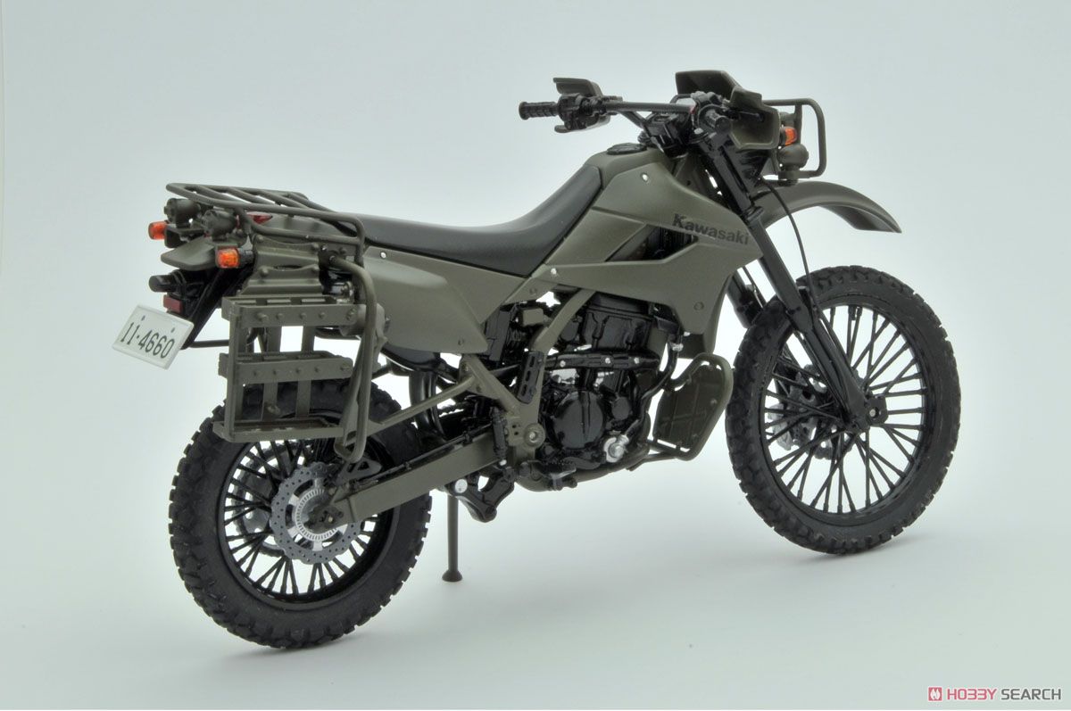 1/12 Little Armory (LM001) 陸上自衛隊偵察用オートバイ カワサキ KLX250 (ミニカー) 商品画像3