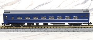 JR客車 オハネ25-100(15)形 (銀帯・Hゴム黒色) (鉄道模型)