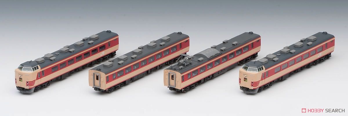 JR 183系 特急電車 (房総特急・グレードアップ車) 基本セットA (基本・4両セット) (鉄道模型) 商品画像1