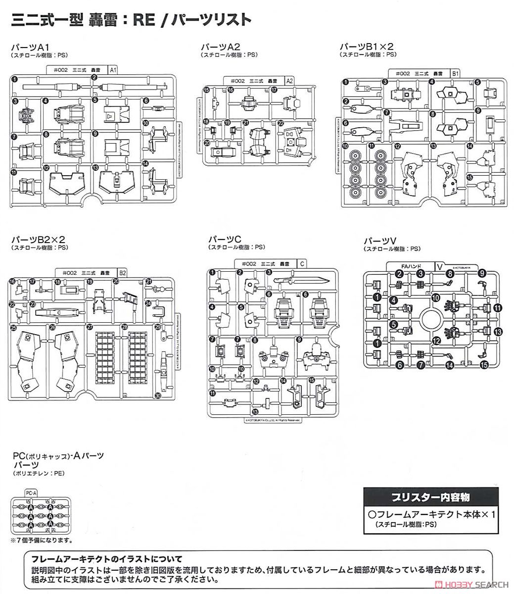 32 Series Type 1 Gorai:RE (Plastic model) Assembly guide6