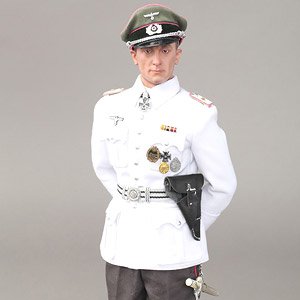 WW2 Wehrmacht Heer Tiger Ace (Oberleutnat) `Otto Carius` Summer Version (Fashion Doll)
