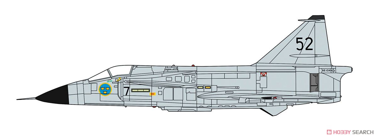 AJ-37 Viggen `Natural Metal 2016` (Plastic model) Other picture2