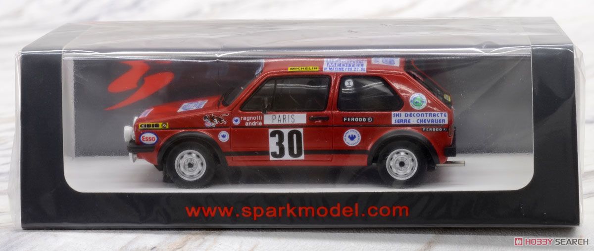 Volkswagen Golf GTI No.30 Monte Carlo Rally 1977 J.Ragnotti - J.-M.Andrie (Diecast Car) Package1