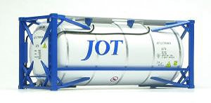 1/80(HO) 22T6 Container (JOT Blue) (1 Piece) (Unassembled Kit) (Model Train)