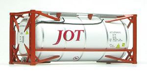 16番(HO) 22T6コンテナ (JOT赤) (1個入り) (組み立てキット) (鉄道模型)
