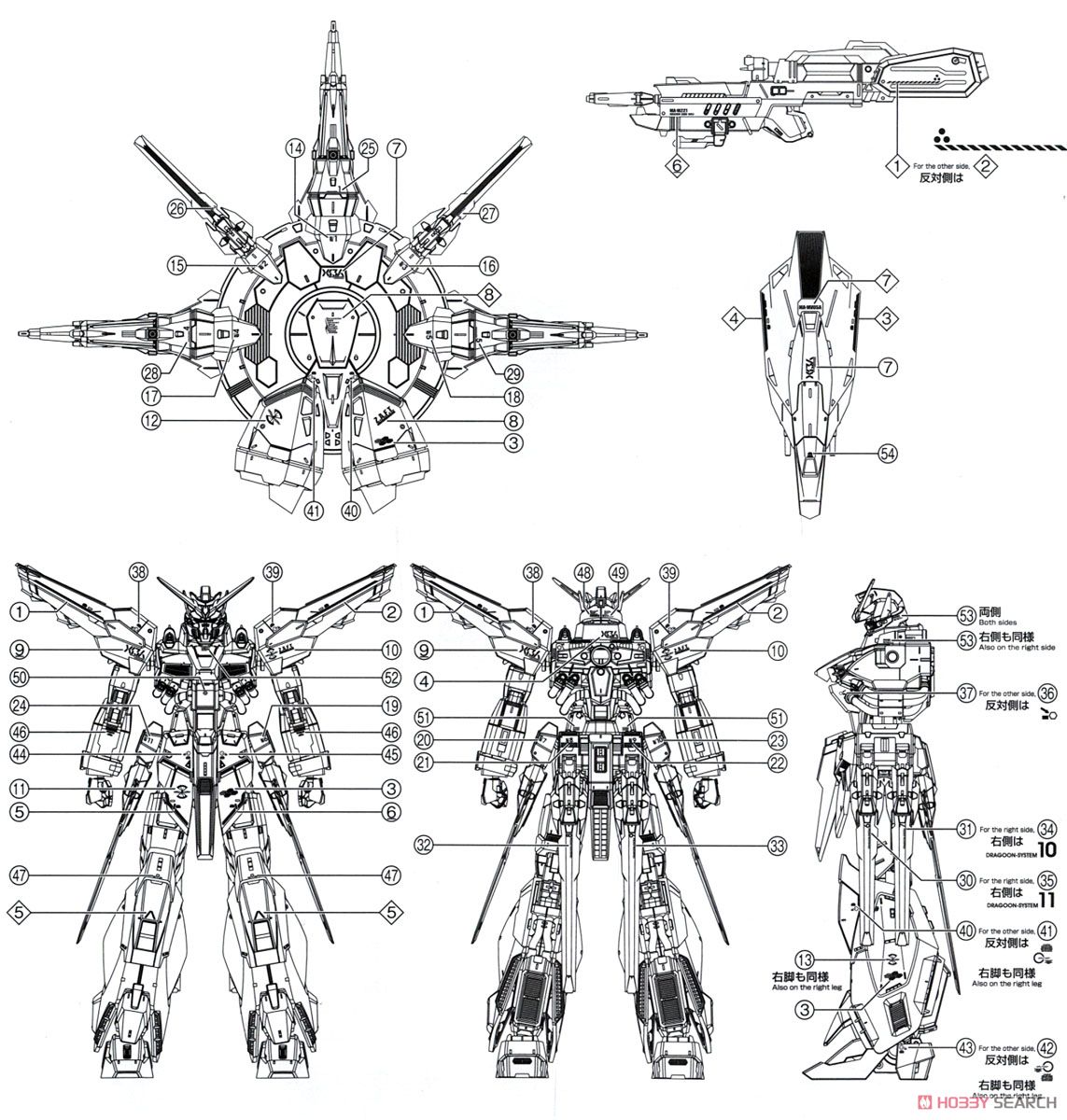 プロヴィデンスガンダム (MG) (ガンプラ) 塗装2