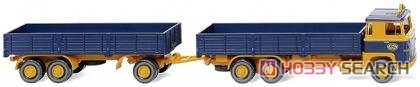 (HO) スカニア 111 フラットベッド 連結トラック `ASG` (鉄道模型) 商品画像1