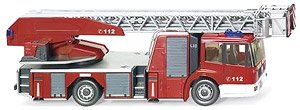 (HO) メルセデス・ベンツ Econic Metz DL 32 はしご車 (Feuerwehr - Metz DL 32 (MB Econic)) (鉄道模型)