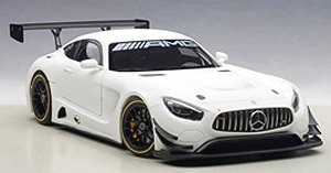 Mercedes-AMG GT3 (Mat/White) (Diecast Car)