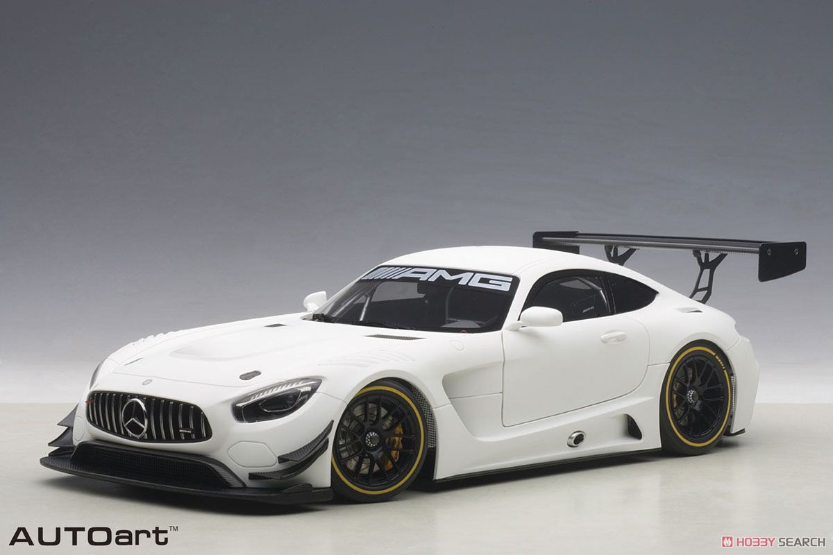 Mercedes-AMG GT3 (Mat/White) (Diecast Car) Item picture1