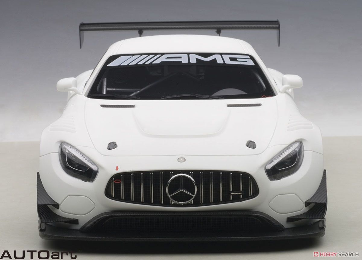 Mercedes-AMG GT3 (Mat/White) (Diecast Car) Item picture6