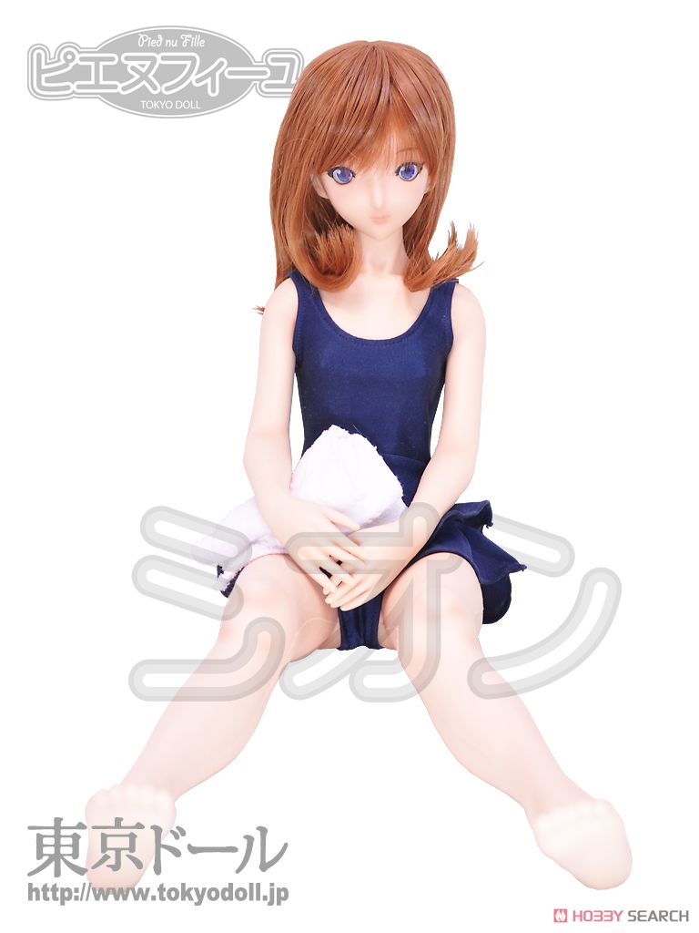 Pied nu Fille / Shion - Navy Swimsuit Ver. (w/Mini Towel) (Body Color / Skin White) w/Full Option Set (Fashion Doll) Item picture3
