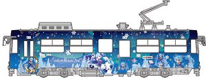 雪ミク電車 2017 Ver. 札幌市交通局3300形電車 (組み立てキット) (鉄道模型)